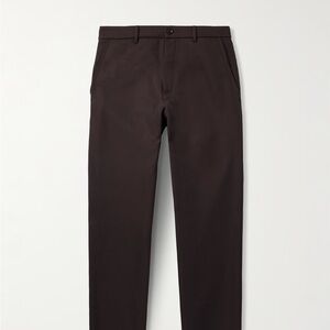 Loro Piana US Size 4, IT 40 Cotton Brown Straight Leg Pants
